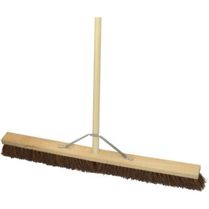Faithfull Stiff Bassine Broom With Stay / 90cm (36in) Multi Colour Tk2400 Faithfull Stiff Bassine Broom With Stay / 90cm (36in) Multi Colour Tk2400