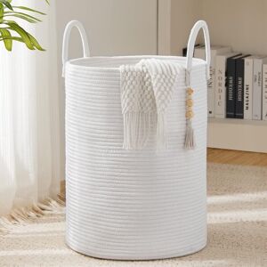 Youdenova Cotton Rope Basket Large Blanket Basket Woven Storage Basket Toy Stor Youdenova Cotton Rope Basket Large Blanket Basket Woven Storage Basket Toy Stor