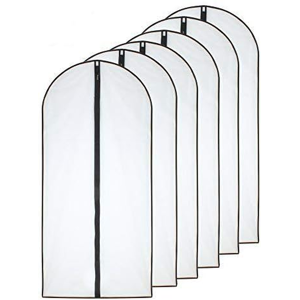 Does Not Apply Moth Proof Garment Bags 60 X 120cm(24'' X 48'') Black Side Breathable Clear Garm Does Not Apply Moth Proof Garment Bags 60 X 120cm(24'' X 48'') Black Side Breathable Clear Garm