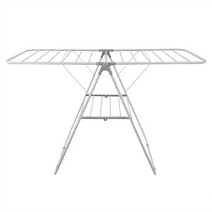Jvl Strong Winged Clothes Drying Airer - 12m, White Jvl Strong Winged Clothes Drying Airer - 12m, White