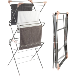 Does Not Apply La072498gryeu 3 Tier Indoor Clothes Airer - Non-Slip Laundry Drying Rack, Collap Does Not Apply La072498gryeu 3 Tier Indoor Clothes Airer - Non-Slip Laundry Drying Rack, Collap
