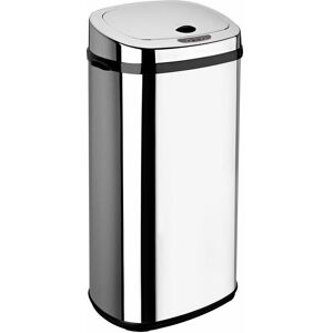 Dihl 42l Kitchen Sensor Bin Automatic Waste Dustbin Home Office Chrome Lid Silver Bin Dihl 42l Kitchen Sensor Bin Automatic Waste Dustbin Home Office Chrome Lid Silver Bin