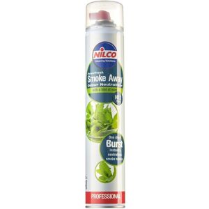 Nilco Power Fresh Smoke Away Aerosol Air Freshener - 750ml X 6 Nilco Power Fresh Smoke Away Aerosol Air Freshener - 750ml X 6