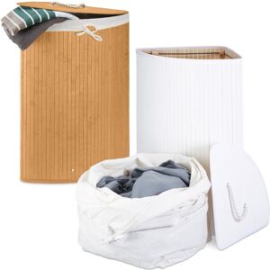 Relaxdays Laundry Hamper Clothes Sorter Foldable Bin Removable Bag Laundry Basket Relaxdays Laundry Hamper Clothes Sorter Foldable Bin Removable Bag Laundry Basket