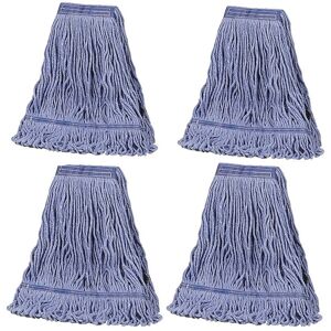 4 Pack Heavy Duty Mop Head Replacements,String Mop Head For Commercial, For9850 4 Pack Heavy Duty Mop Head Replacements,String Mop Head For Commercial, For9850