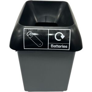Chabrias Ltd Plastic 30 Litre Recycling Black Batteries Bin, Waste Bin, Recycling Bin Chabrias Ltd Plastic 30 Litre Recycling Black Batteries Bin, Waste Bin, Recycling Bin