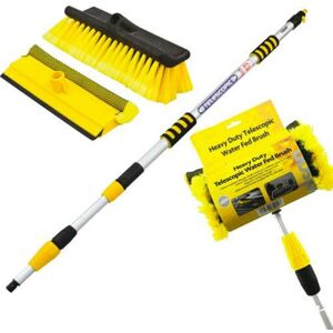 3M Water Fed Window Cleaning Kit Telescopic Pole Squeegee Brush Equipment Sponge 3M Water Fed Window Cleaning Kit Telescopic Pole Squeegee Brush Equipment Sponge