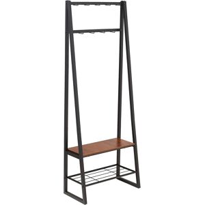 Amazon Basics 9-Hook Coat Rack With Shoe Bench And 2-Tier Storage, 70.1 X 33 X Amazon Basics 9-Hook Coat Rack With Shoe Bench And 2-Tier Storage, 70.1 X 33 X