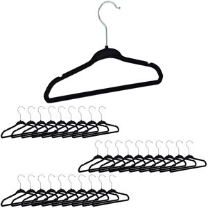 Relaxdays Set Of 150 Velvet Baby Coat Hangers Clothes Holder Wardrobe Organiser Relaxdays Set Of 150 Velvet Baby Coat Hangers Clothes Holder Wardrobe Organiser