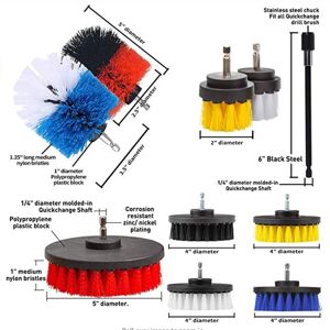 31pcs Electric Drill Brush Set Includ Clean Cloth Scrub Pads Sponge Power 31pcs Electric Drill Brush Set Includ Clean Cloth Scrub Pads Sponge Power