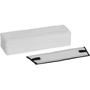 Vikan 65204051. Single Use, Microfibre Mop Kit 50 +1 Adapter, 40cm, Hook & Vikan 65204051. Single Use, Microfibre Mop Kit 50 +1 Adapter, 40cm, Hook &