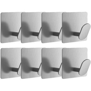Sodial 3x(8pcs Towel Hooks For Bathrooms Adhesive Wall Hooks For Hanging Robe Coat5316 Sodial 3x(8pcs Towel Hooks For Bathrooms Adhesive Wall Hooks For Hanging Robe Coat5316