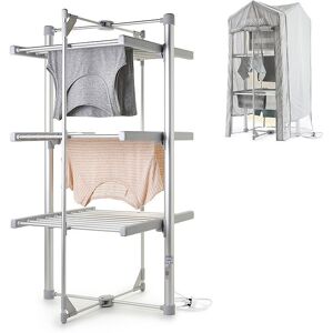 Drysoon - Dry:Soon Mini 3-Tier Heated Clothes Airer - Heated - With Cover - Clothes Airer Drysoon - Dry:Soon Mini 3-Tier Heated Clothes Airer - Heated - With Cover - Clothes Airer
