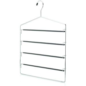Hangerworld 3 X Multi Coat Clothes Hanger Racks Trouser Bar Belt Metal Tie Scarf Space Saver Hangerworld 3 X Multi Coat Clothes Hanger Racks Trouser Bar Belt Metal Tie Scarf Space Saver