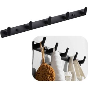Spotact Spotcact Wall Mounted Coat Rack With 5 Hooks Hanging Towel Robe Holder 17.7x1.3 Spotact Spotcact Wall Mounted Coat Rack With 5 Hooks Hanging Towel Robe Holder 17.7x1.3
