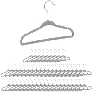 Relaxdays Set Of 100 Velvet Baby Coat Hangers Clothes Holder Wardrobe Organiser Grey Relaxdays Set Of 100 Velvet Baby Coat Hangers Clothes Holder Wardrobe Organiser Grey