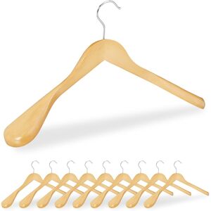Relaxdays Suit Hanger 360° Swivel Hangers Wide Shoulder Coat Holders Durable Lightweight Relaxdays Suit Hanger 360° Swivel Hangers Wide Shoulder Coat Holders Durable Lightweight