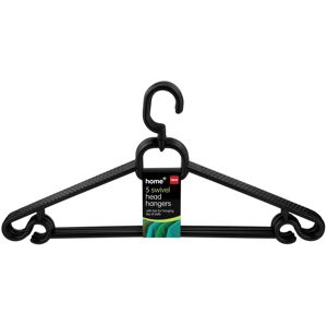 Home+ 40 X Adult Swivel Head Plastic Hanger Clothes Coat Garment Trousers Hangers Home+ 40 X Adult Swivel Head Plastic Hanger Clothes Coat Garment Trousers Hangers