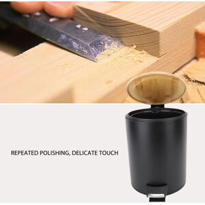 Trash Can Large Capacity Soft Close Bamboo Lid Round Waste Bin With Foot Pedal Trash Can Large Capacity Soft Close Bamboo Lid Round Waste Bin With Foot Pedal