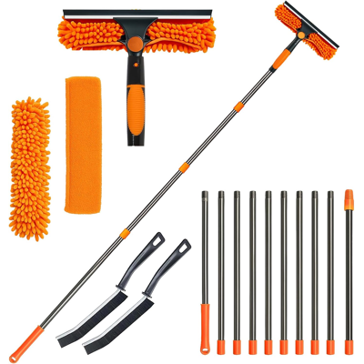 Does Not Apply 4.3m Long Reach Window Cleaning Kit, Window Cleaning Equipment With 10 Extension Does Not Apply 4.3m Long Reach Window Cleaning Kit, Window Cleaning Equipment With 10 Extension