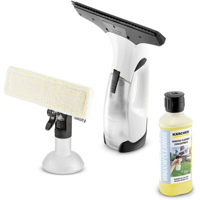Kärcher Karcher Wv 2 Plus D500 Home Cordless Window Vac 500ml Detergent Kit 3.6v Li-Ion Kärcher Karcher Wv 2 Plus D500 Home Cordless Window Vac 500ml Detergent Kit 3.6v Li-Ion