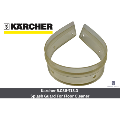 Kärcher Karcher 50367130 Transparent Rubber Splash Guard For Floor Cleaner Kärcher Karcher 50367130 Transparent Rubber Splash Guard For Floor Cleaner