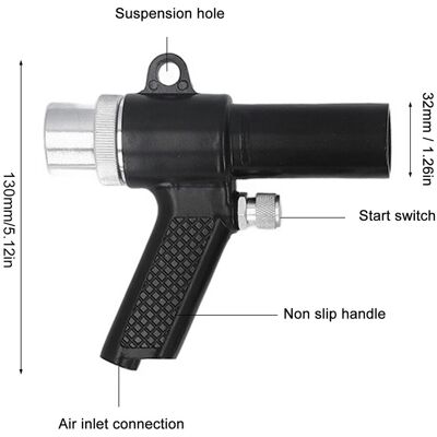 ⊹air Duster Gun Blow Suction Double Purpose Pneumatic Cleaning Tool With ⊹air Duster Gun Blow Suction Double Purpose Pneumatic Cleaning Tool With