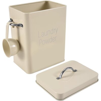 3l Beautiful Powder Laundry Powder Boxes Storage With Scoop Creamy White H7p2 3l Beautiful Powder Laundry Powder Boxes Storage With Scoop Creamy White H7p2