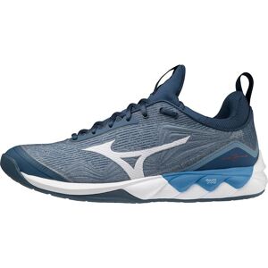 Mizuno Wave Luminous 2 Court Shoes Blue Netball Sports Training Comfort Trainers Mizuno Wave Luminous 2 Court Shoes Blue Netball Sports Training Comfort Trainers