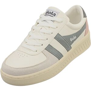Gola Grandslam Trident Womens Fashion Trainers In White Slate - 7 Uk Gola Grandslam Trident Womens Fashion Trainers In White Slate - 7 Uk