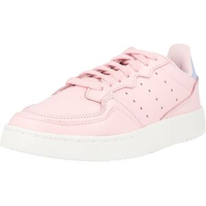 adidas Supercourt W Pink Blue Leather Tennis Shoes adidas Supercourt W Pink Blue Leather Tennis Shoes