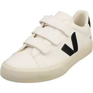 Veja Recife Logo Chromefree Womens Casual Trainers In White Black - 5 Uk Veja Recife Logo Chromefree Womens Casual Trainers In White Black - 5 Uk