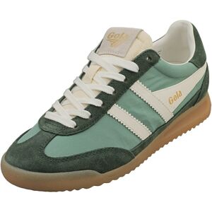 Gola Firefly Womens Fashion Trainers In Green Off White - 8 Uk Gola Firefly Womens Fashion Trainers In Green Off White - 8 Uk