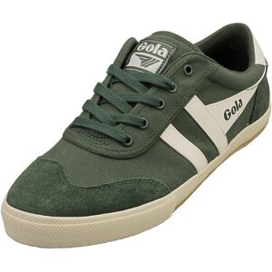 Gola Badminton Mens Casual Trainers In Green Off White - 11 Uk Gola Badminton Mens Casual Trainers In Green Off White - 11 Uk