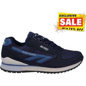 Hi-Tec Shadow Og Mens Trainers Retro 80'S Running Shoes Navy Hi-Tec Shadow Og Mens Trainers Retro 80'S Running Shoes Navy