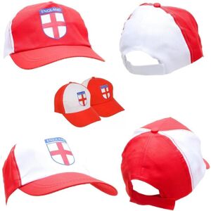 Shatchi 50pc England Baseball Cap St George Support Sports Football World Cup Accessory Shatchi 50pc England Baseball Cap St George Support Sports Football World Cup Accessory