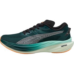 Puma Deviate Nitro 3 Mens Running Shoes Green Cushioned Carbon Sports Trainers Puma Deviate Nitro 3 Mens Running Shoes Green Cushioned Carbon Sports Trainers