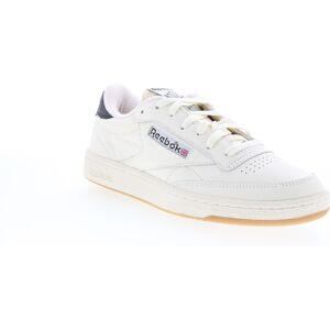 Reebok Club C 85 Vintage Mens White Leather Lifestyle Trainers Shoes Reebok Club C 85 Vintage Mens White Leather Lifestyle Trainers Shoes