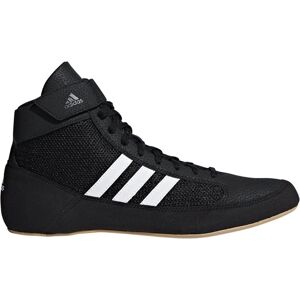 adidas Mens Havoc Wrestling Shoes Black White 3 Stripes Lightweight Combat Boots adidas Mens Havoc Wrestling Shoes Black White 3 Stripes Lightweight Combat Boots