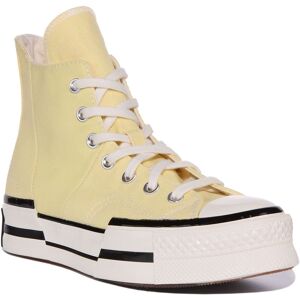 Converse A00740c Chuck 70 Plus High Top Unisex Trainers White Uk 3 - 11 Converse A00740c Chuck 70 Plus High Top Unisex Trainers White Uk 3 - 11
