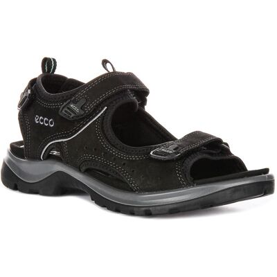 Ecco Offroad Nubuck Leather Trail Walking Womens Sandal In Red Black Uk 3 - 8 Ecco Offroad Nubuck Leather Trail Walking Womens Sandal In Red Black Uk 3 - 8