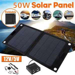 Does Not Apply Outdoor Portable 12v 50w Folding Solar Cells Charger Foldable Solar Panel Charge Does Not Apply Outdoor Portable 12v 50w Folding Solar Cells Charger Foldable Solar Panel Charge