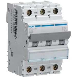 Hager Myn325 Automatic Circuit Breaker 3p 3 Poles 3x25a 4 5ka Curve Hager Myn325 Automatic Circuit Breaker 3p 3 Poles 3x25a 4 5ka Curve