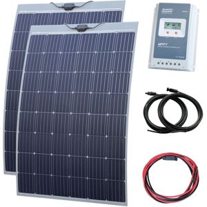 Photonic Universe 480w (2 X 240w) 12v/24v Flexible Solar Charging Kit For Motorhomes And Boats Photonic Universe 480w (2 X 240w) 12v/24v Flexible Solar Charging Kit For Motorhomes And Boats