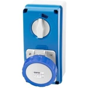 Gewiss Gw66215n Interlocked Vertical Socket Outlet With Switch And Ip67 Protect Gewiss Gw66215n Interlocked Vertical Socket Outlet With Switch And Ip67 Protect