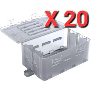 20 X Konnektit Junction Box Clear 204 100x51x34 No Terminals Transparent Wiska 20 X Konnektit Junction Box Clear 204 100x51x34 No Terminals Transparent Wiska