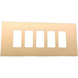 Vimar 08639.BR Wall Plate - 5 Modules - Bronze - Wall Plate/Switch Cover Vimar 08639.BR Wall Plate - 5 Modules - Bronze - Wall Plate/Switch Cover