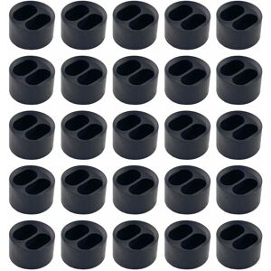 Pack Of 25 X Cable Gland Insert Black M25 For 2 Flat 2.5mm 2.5 - 4mm T+e Wiska Pack Of 25 X Cable Gland Insert Black M25 For 2 Flat 2.5mm 2.5 - 4mm T+e Wiska
