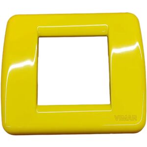 Vimar 17093.02 Round Plate 1-2 Modules Yellow Vimar 17093.02 Round Plate 1-2 Modules Yellow
