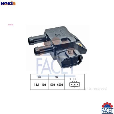 FACET 10.3342 Exhaust Pressure Sensor FACET 10.3342 Exhaust Pressure Sensor